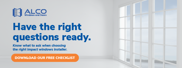 Free questions to ask impact windows installers checklist
