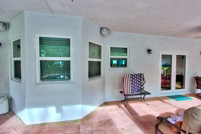 High impact glass windows